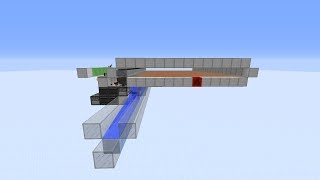 Combined Minecart Unloading  Water Stream System [upl. by Soo]