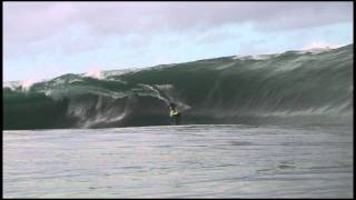 Dylan Longbottom at Teahupoo  Ride of the Year entry in the 2012 Billabong XXL Awards [upl. by Millwater]