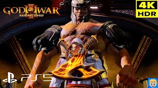 KRATOS VS HÉRCULES 4K LEGENDADO PTBR  GOD OF WAR 3 REMASTERED [upl. by Inajna]