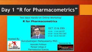 Introduction to use of quotR for Pharmacometricsquot Hosted by Project Dontabhaktuni [upl. by Aynatal68]