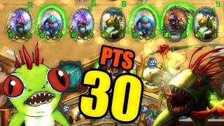 Hearthstone  30 PUNTOS de DAÑO en un solo TURNO D  El día de los MÚRLOCS  Josemi [upl. by Pauiie]