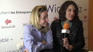 Marie Sermadiras et Mallorie Sia  Zensoom Salon des Entrepreneurs de Paris 2014 [upl. by Airuam]