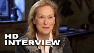 Into the Woods Meryl Streep quotWitchquot Behind the Scenes Movie Interview 1  ScreenSlam [upl. by Plato]