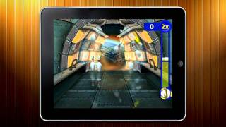 Gutterball Goldenpin Bowling Trailer for iPad [upl. by Kreiner]