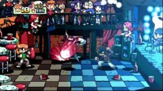 Scott Pilgrim vs The World The Game  Matthew Patel Boss Fight 1st Evil ExBoyfriend [upl. by Ahtoelc46]