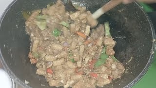 PAGI NYA MASAK TEMPE KELAPA PAPRIKA PEDES GURIH [upl. by Oniratac304]