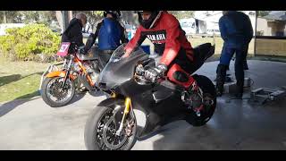 Crighton CR700W rotary motorcycle start up rotarymotorcycle [upl. by Elum]