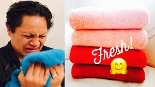 Clean with me  How to Get mildew smell out of towels [upl. by Eugenia569]