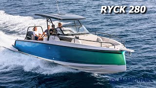 RYCK 280 Performance Test  McMichael Yacht Brokers [upl. by Ymmaj434]