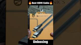 Best HDMI Cable For 4K TV In India  Zebronics HDMI Cable  Best HDMI Cable Unboxing  HDMI Cable [upl. by Wolfie]