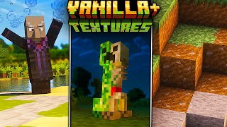 Top 100 Minecraft Vanilla Texture Packs For 1204  2024 [upl. by Hannazus]