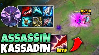 Kassadin but Im full AD and kill you with 1 auto THIS IS SECRETLY OP [upl. by Aieken]