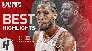 Kawhi Leonard BEST Highlights amp Moments from 2019 NBA Playoffs BEST IN THE WORLD [upl. by Anwaf883]