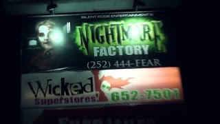 Nightmare Factory Haunted Attraction  Havelock NC [upl. by Clementis]