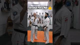 Defensa Personal con un dedo 👍 karate kyokushin defensapersonal selfdefense viral shorts [upl. by Gayner]