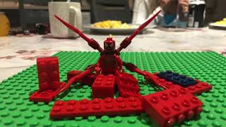 Symbiote Transformation stop motion lego￼ [upl. by Tullusus]