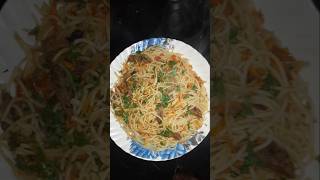 Chowmein recipe🍜 spaghetti pasta chowmein short noodles cooking [upl. by Ainoyek]