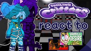 smiling Critters react to fnaf songs poppy playtime x Gacha club enjoy the video [upl. by Enneiluj]