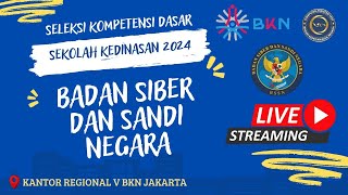 SKD SEKOLAH KEDINASAN BADAN SIBER DAN SANDI NEGARA BSSN TA 2024 SESI 2 18 JULI 2024 [upl. by Anahahs]