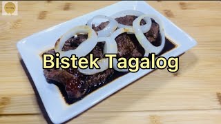 Bistek Tagalog Beefsteak Filipino Beef Steak Recipe [upl. by Anha]