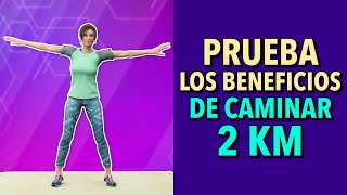 Prueba los Beneficios de Caminar Sin Salir de Casa  Vídeo de 2 km [upl. by Atnicaj207]