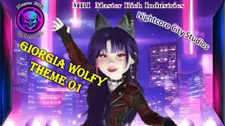 Giorgia Wolfy Theme 01 Las BEYER SISTERS Song Master Rick Industries [upl. by Nenerb826]