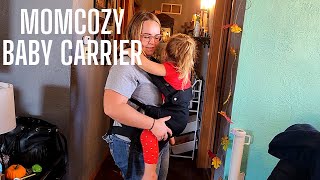 Momcozy Baby Carrier  Does it really hold up to 40 lbs [upl. by Ennaeed]