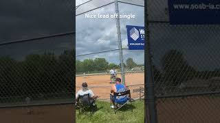 Lead off single at tournament [upl. by Iglesias236]