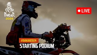 Starting Podium  Dakar 2024 [upl. by Yrellih]