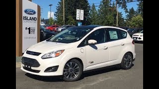 2017 Ford CMax Energi Titanium W fixed Panoramic Roof ReviewIsland Ford [upl. by Angid]