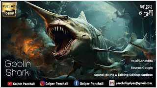 Goblin Shark  The Most Unique Shark Species  Complete Details  Insane Biology of Shark in Bengali [upl. by Sirronal]