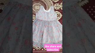 3year old baby frock design like share and subscribe babyfrockcuttingandstitching [upl. by Hankins389]