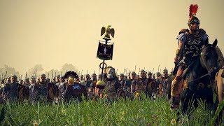 Dacians vs Rome  44k Massive Total War Cinematic Battle  Rome 2 [upl. by Akerdna]