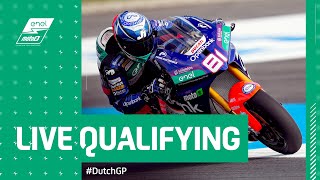 🔴 LIVE MotoE™ Qualifying  DutchGP 🇳🇱 [upl. by Dilan691]