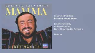 Luciano Pavarotti  Parlami damore Mariu Official Audio [upl. by Htebasil]