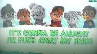 The Chipmunks and The Chipettes  Its Gonna Be Okay  with lyrics [upl. by Anuahs132]