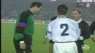 Barcelona  Real Madrid Supercopa 1990 Stoichkov Michel Butragueño HSanchez Hierro Hagi [upl. by Vasiliu]