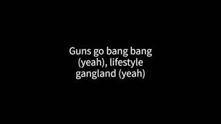 Young T amp Bugsey Ft Belly Squad  Gangland Lyric Video [upl. by Ennej462]