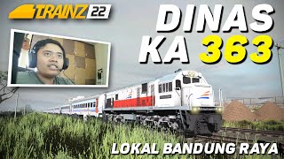 Trainz Simulator 2022  DINAS KERETA LOKAL BANDUNG RAYA karya ANDREW PRODUCTION [upl. by Foley]