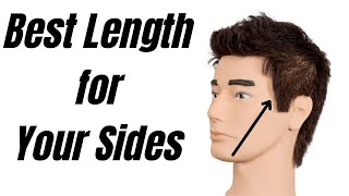 The Best Length for the Sides of your Hair  TheSalonGuy [upl. by Estus]