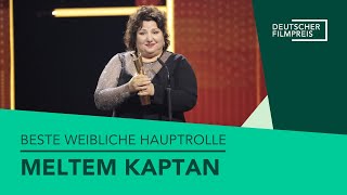 Meltem Kaptan · Beste weibliche Hauptrolle  Deutscher Filmpreis 2022 [upl. by Prendergast]