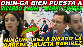 QUE MADRNA LE ponen a Ricardo ANAYA y a Marko cortez SEN JULIETA RAMIREZ REPRESENTO A TODO MEX [upl. by Raul]