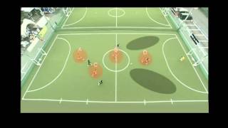 Futsal Tactic Training 2  Belajar taktik futsal [upl. by Wildon441]