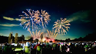 Ragley Hall Fireworks 🎆 2024  FULL SHOW [upl. by Yelhak]