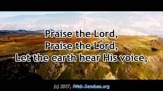 To God Be The Glory  Karaoke by Gendusa [upl. by Leland636]