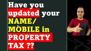 No Dues Certificate Change OwnerName Mobile in Property Tax online Step by Step [upl. by Sunshine]