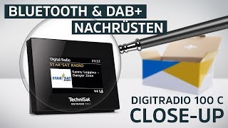 Bluetooth und DAB nachrüsten  DIGITRADIO 100 C  TechniSat [upl. by Fu]