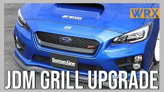 2015 Subaru WRX JDM Front Grille Installation  JapanPartscom [upl. by Shreeves744]