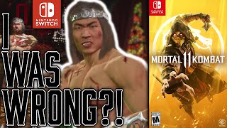 I Was WRONG About Mortal Kombat 11 on Nintendo Switch  MK11 Kombat League Matches [upl. by Rinee]