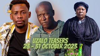 Uzalo Teasers 23  31 October 2023 [upl. by Nuahsel]